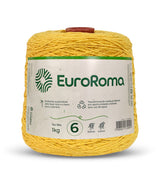 Barbante EuroRoma Colorido 1kg N°6/8