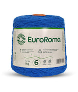 Barbante EuroRoma Colorido 1kg N°6/8