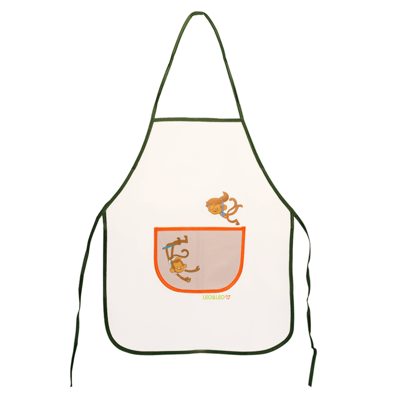 Avental Infantil Cristal Com Bolso Leo e leo