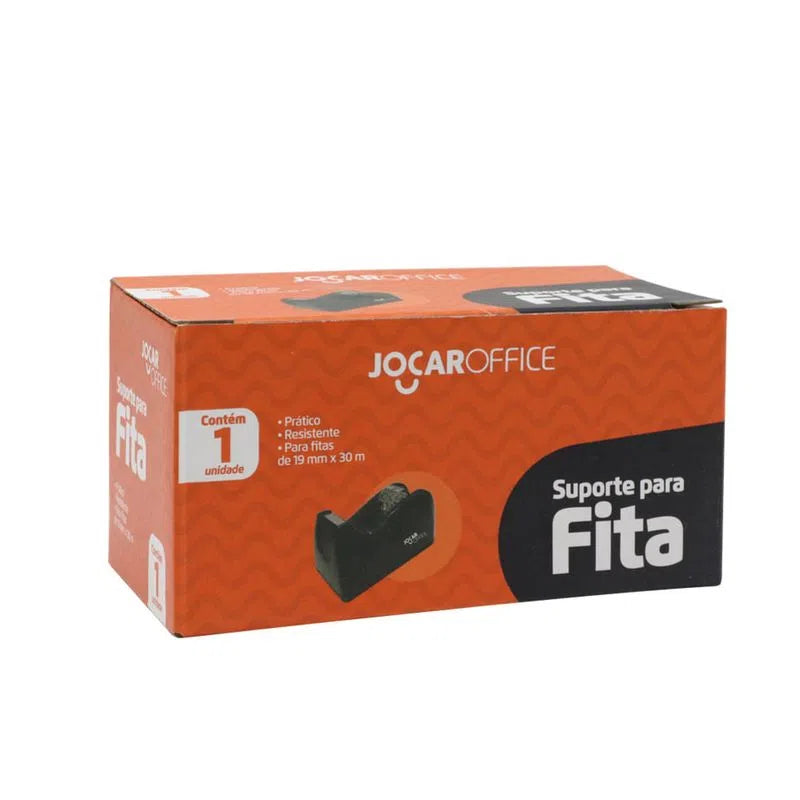 Suporte Para Fita Adesiva Pequeno Preto Jocar Office