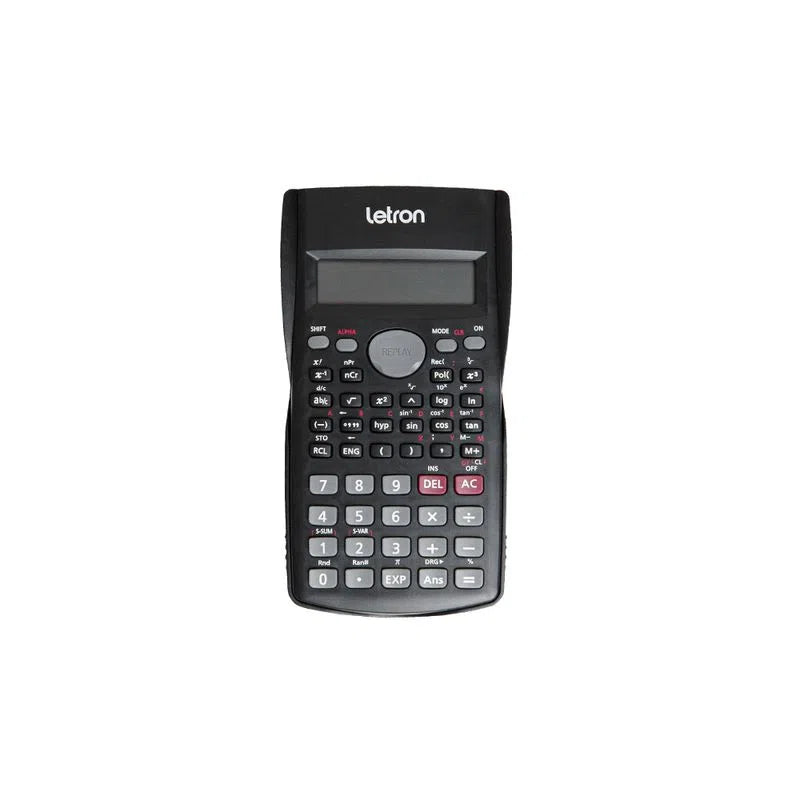 Calculadora Científica Letron 240 Funções Preta Multi