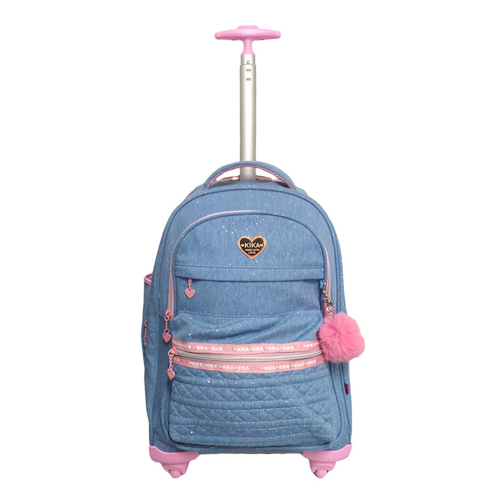 Mochila de Rodinhas Kika Jeans kk2478-G