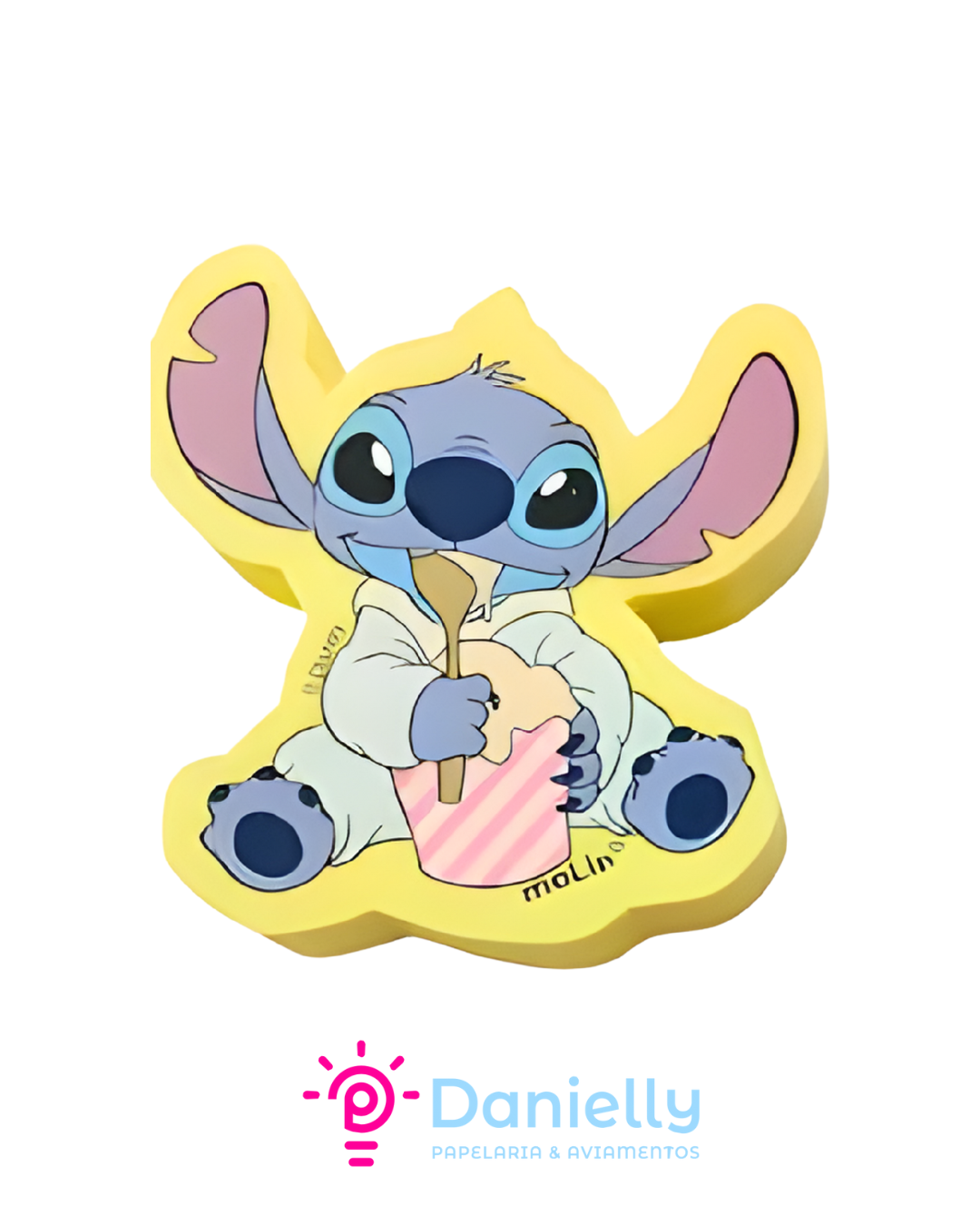 Borracha Molin Stitch Lancamento