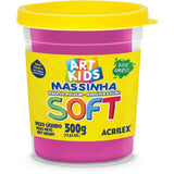 Massa de Modelar Soft 500g Pote Acrilex