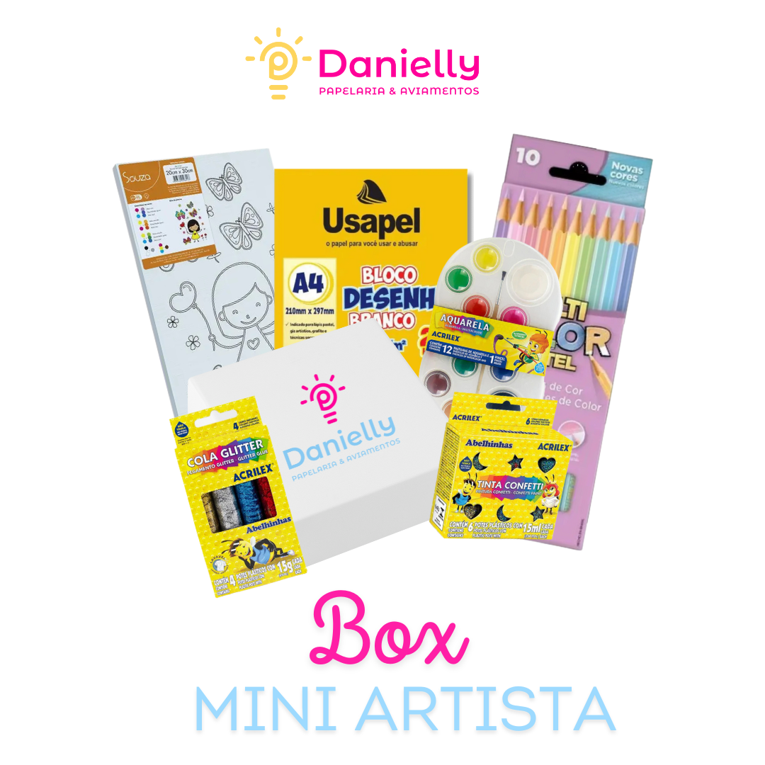 Box Mini Artista Menina