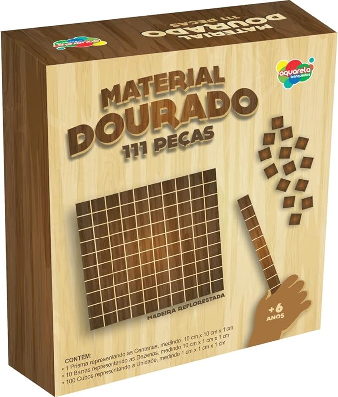 Material Dourado 111 Peças