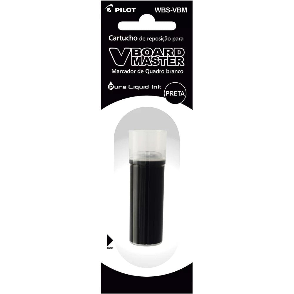 Refil Pilot para Marcador Quadro Branco Cor Preto