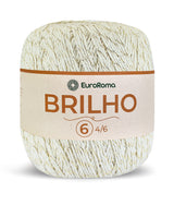 Barbante EuroRoma Brilho Ouro 400g