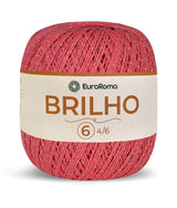 Barbante EuroRoma Brilho Ouro 400g