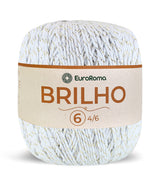 Barbante EuroRoma Brilho Ouro 400g