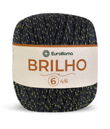 Barbante EuroRoma Brilho Ouro 400g