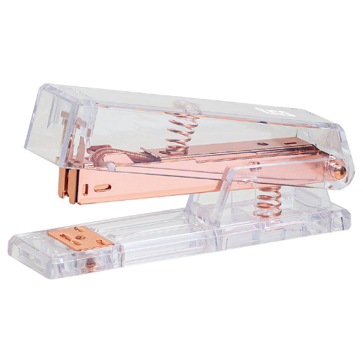 Grampeador Tris Holic Transparente Rose