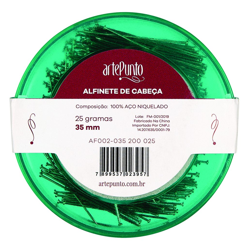 Kit de Alfinete de Cabeça ArtePunto