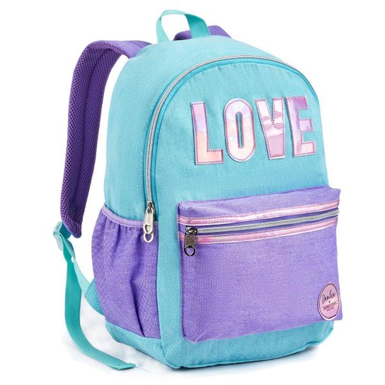 Mochila Costas Jeans Love Denlex DL 1593