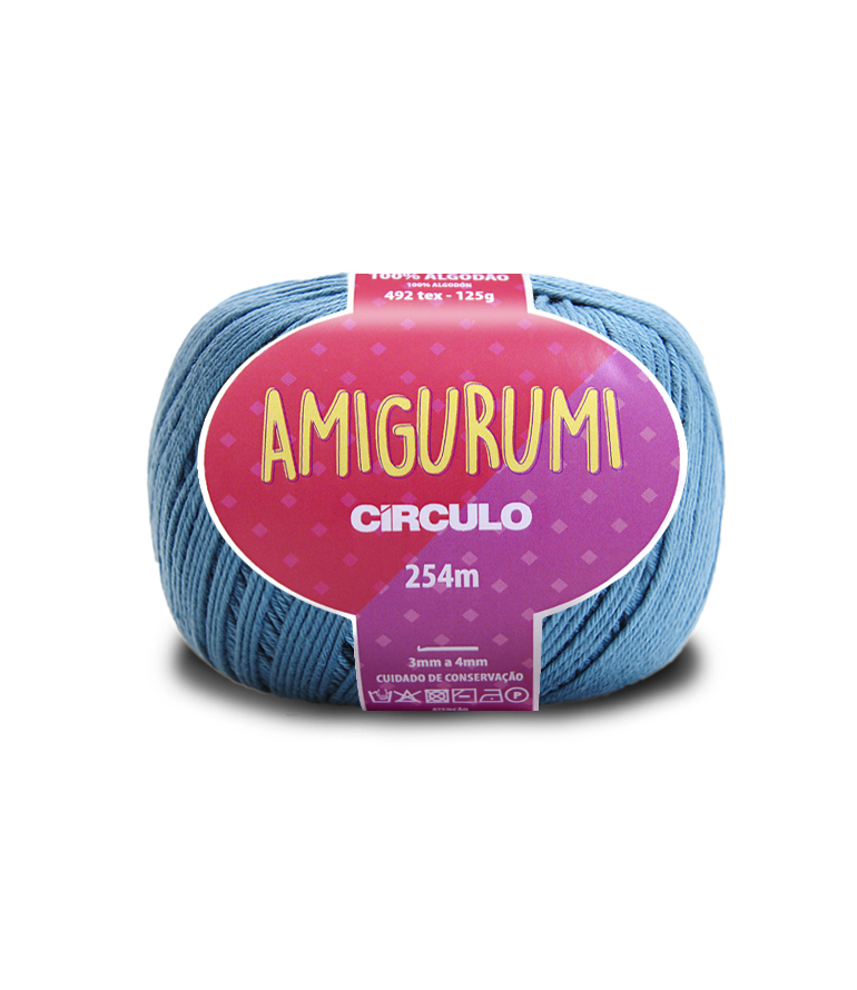 Linha Amigurumi Círculo 254mt