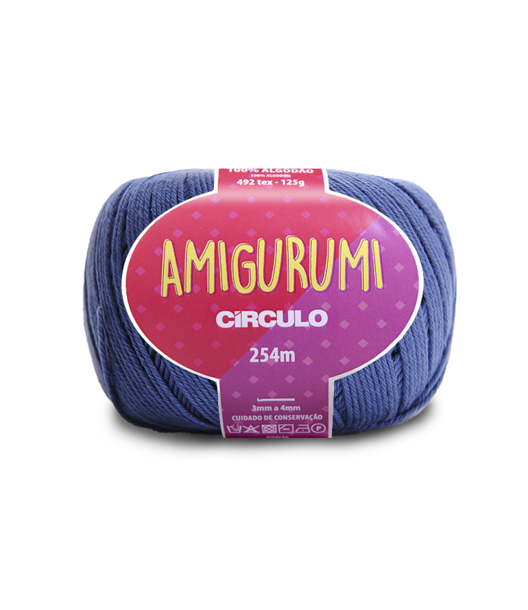 Linha Amigurumi Círculo 254mt