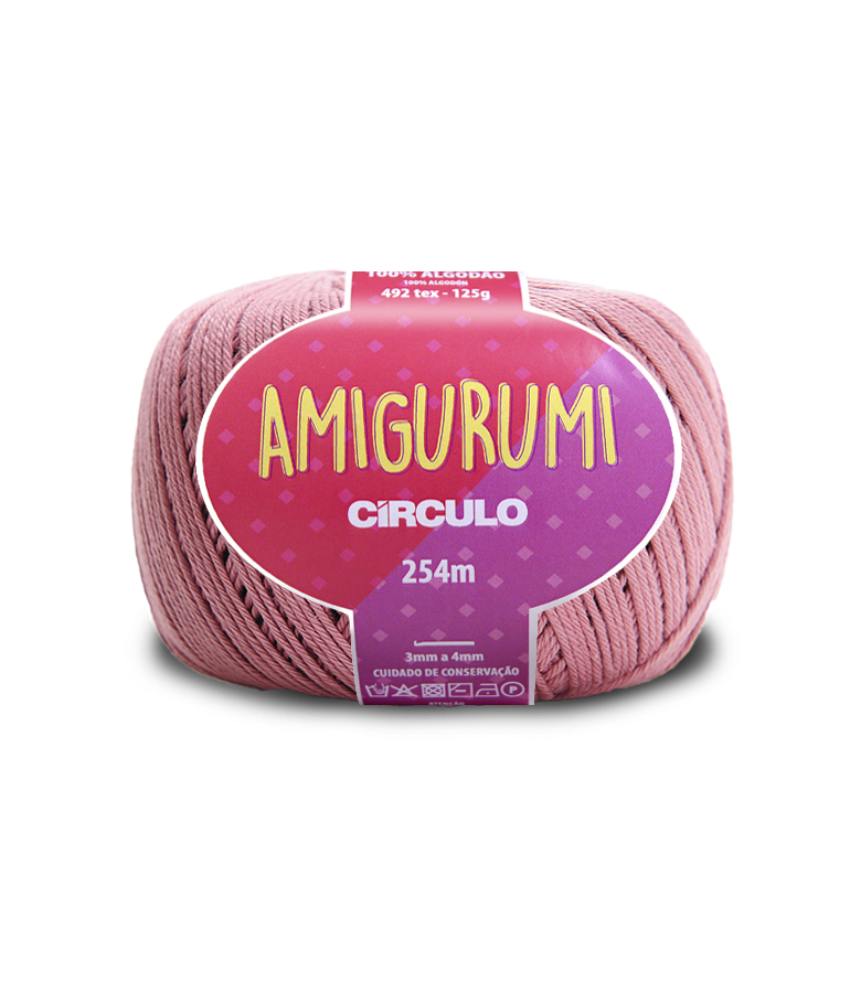 Linha Amigurumi Círculo 254mt