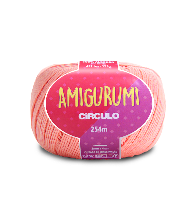 Linha Amigurumi Círculo 254mt