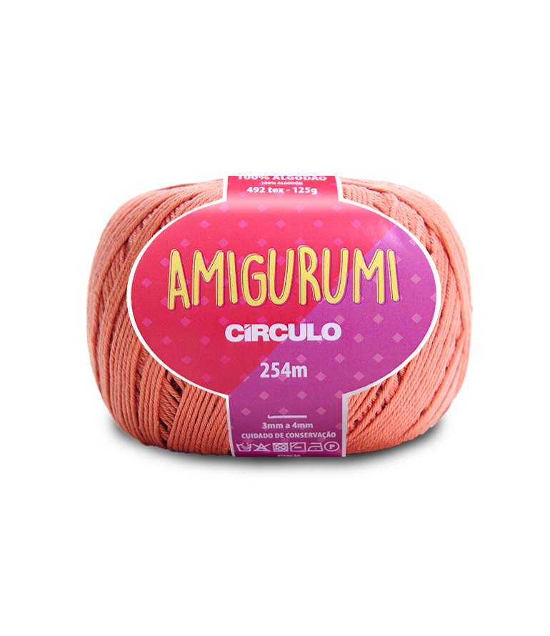 Linha Amigurumi Círculo 254mt