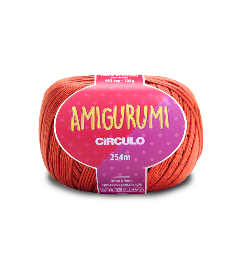 Linha Amigurumi Círculo 254mt