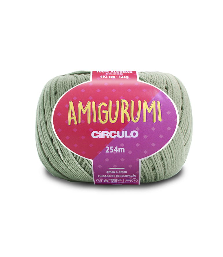 Linha Amigurumi Círculo 254mt