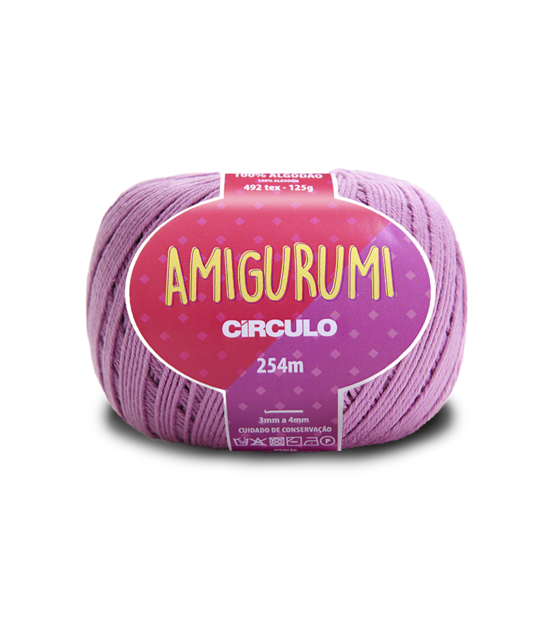 Linha Amigurumi Círculo 254mt