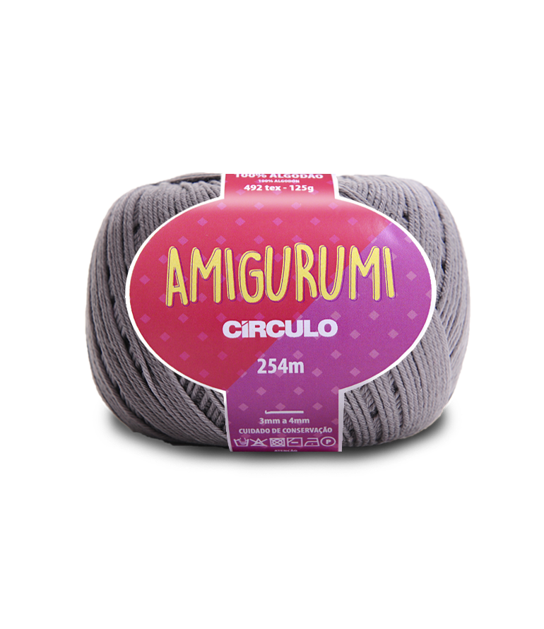 Linha Amigurumi Círculo 254mt