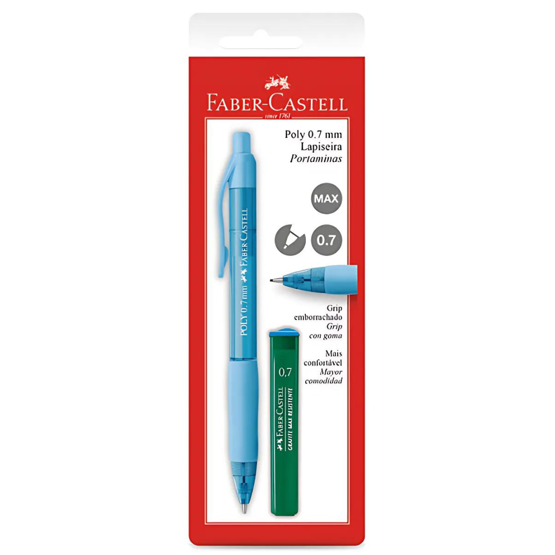 Lapiseira Faber Castell  Poly 0.7mm c/ Grafite