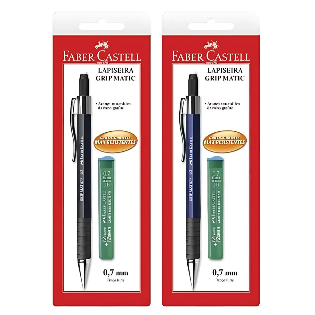 Lapiseira Faber- Castell Grip Matic Metal 0,7mm