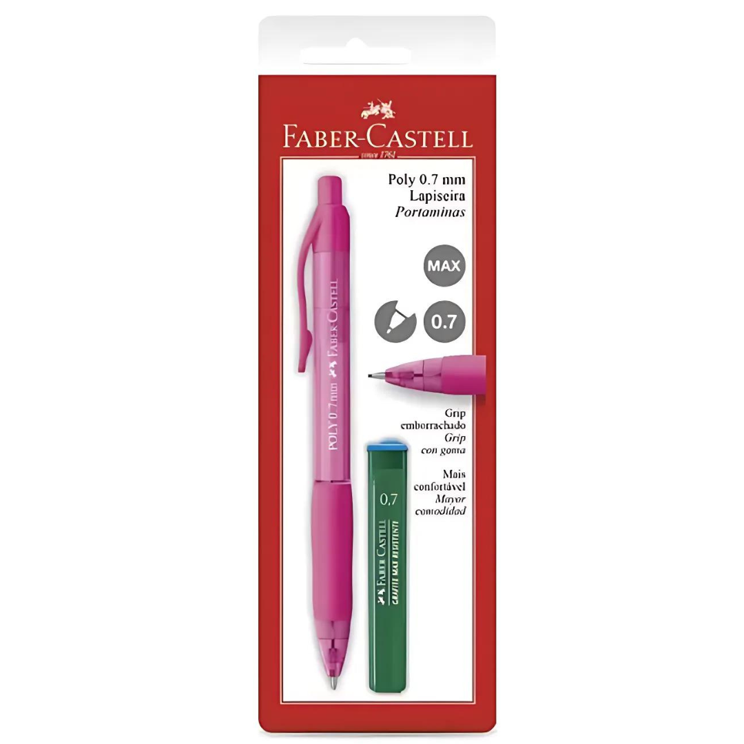 Lapiseira Faber Castell  Poly 0.7mm c/ Grafite