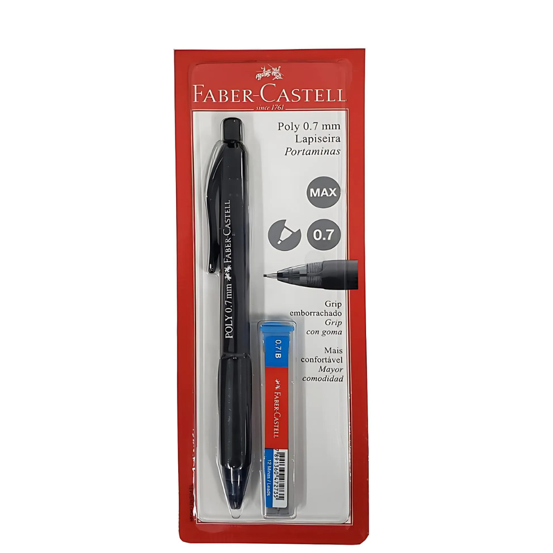Lapiseira Faber Castell  Poly 0.7mm c/ Grafite