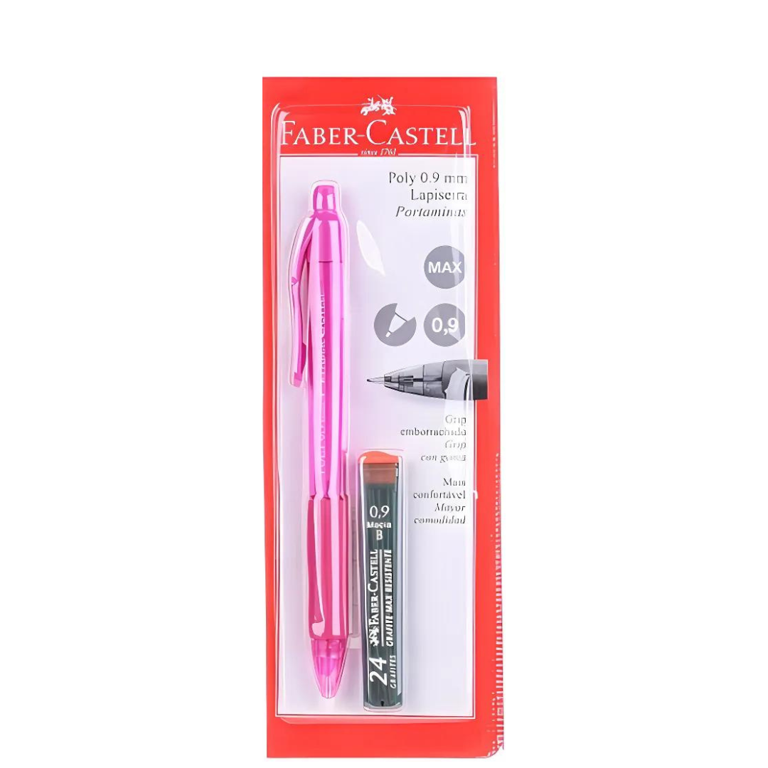 Lapiseira Faber Castell Poly 0.9mm c/ Grafite