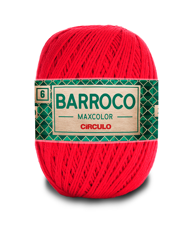 Barbante Barroco Maxcolor N°6 400g Círculo