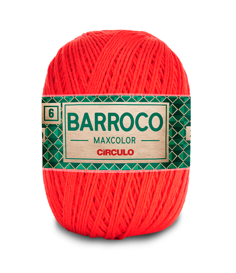 Barbante Barroco Maxcolor N°6 400g Círculo