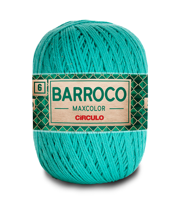 Barbante Barroco Maxcolor N°6 400g Círculo