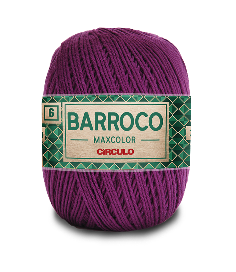 Barbante Barroco Maxcolor N°6 400g Círculo