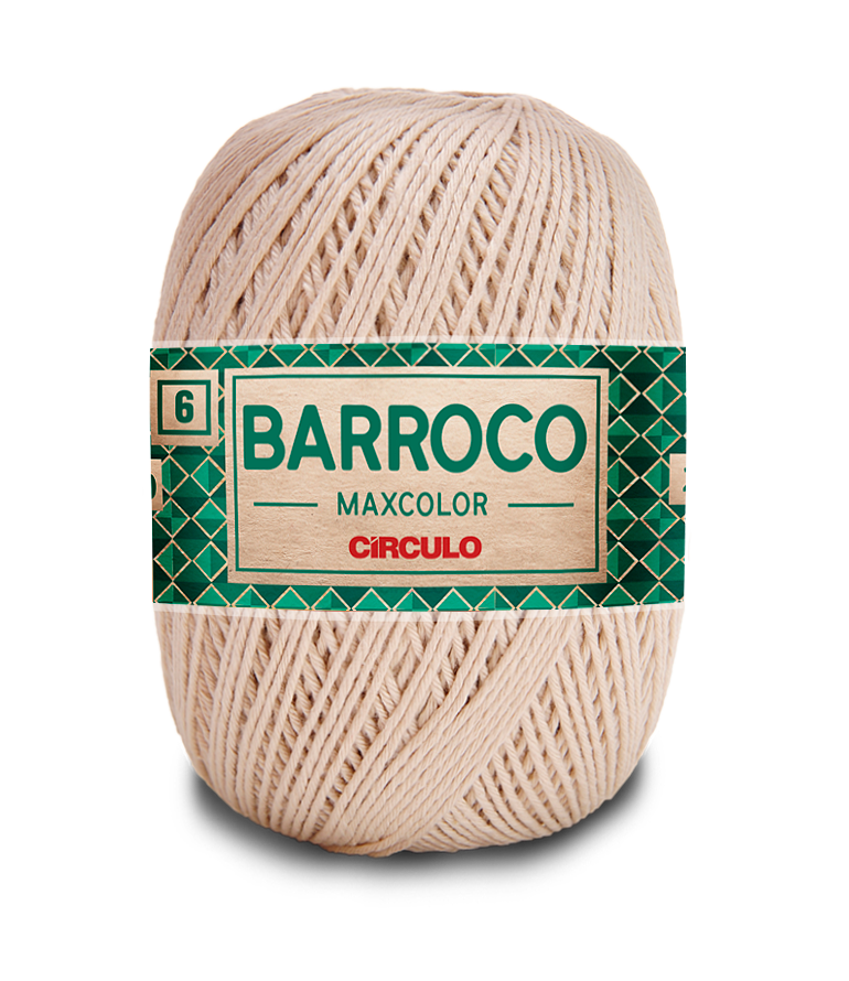 Barbante Barroco Maxcolor N°6 200G Círculo