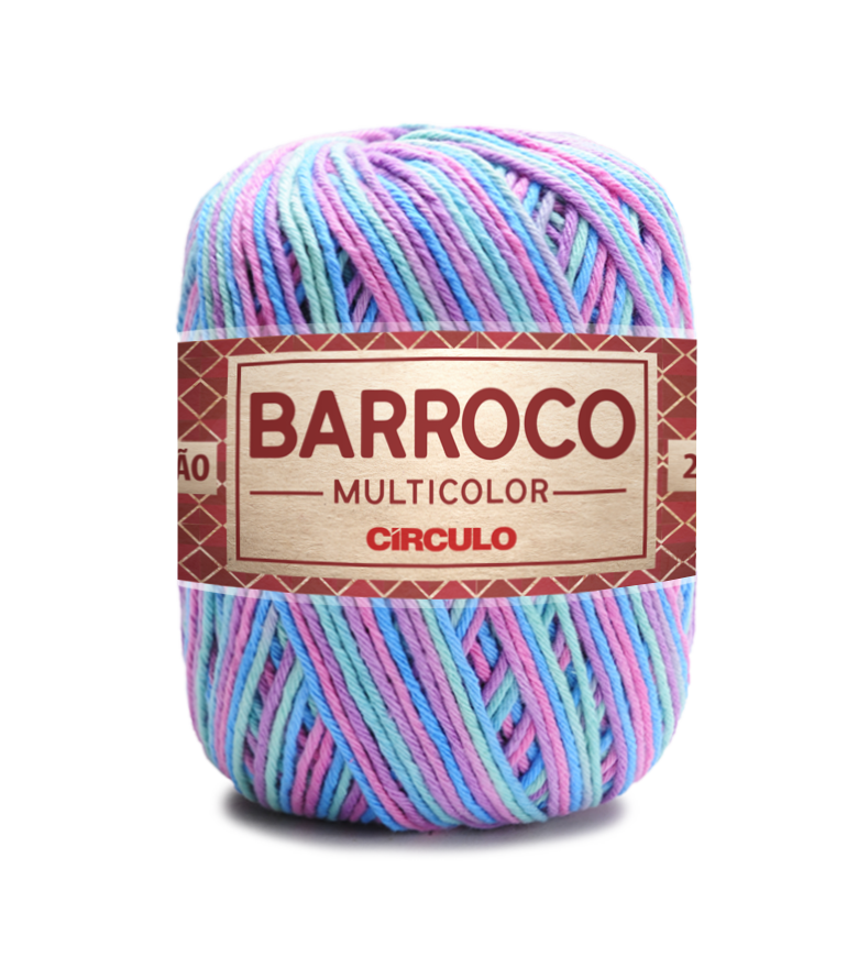 Barbante Barroco Multicolor 200g Círculo