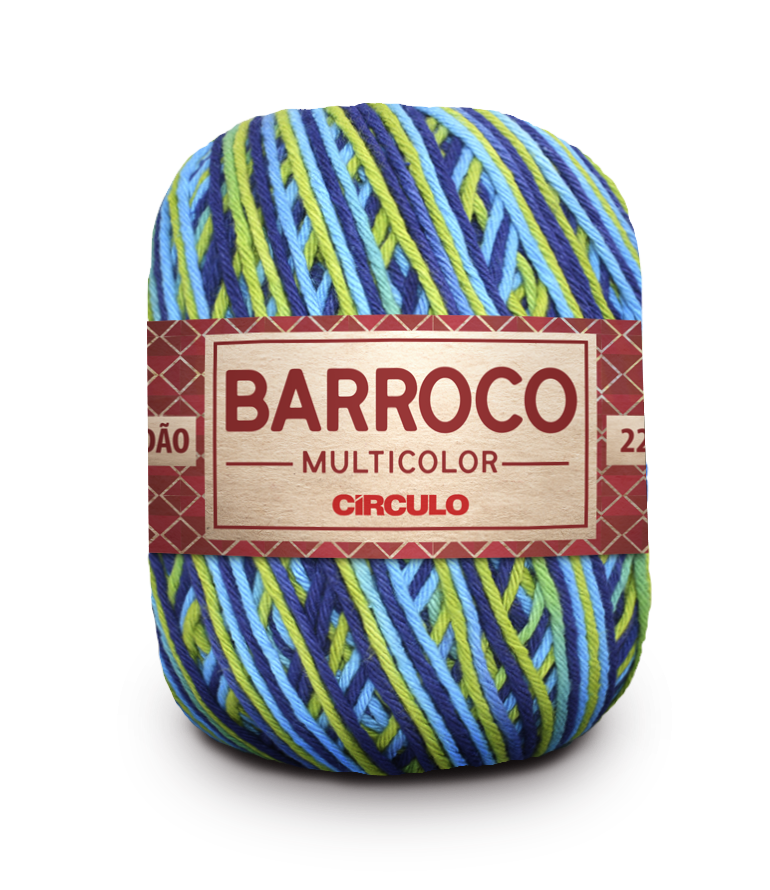 Barbante Barroco Multicolor 200g Círculo