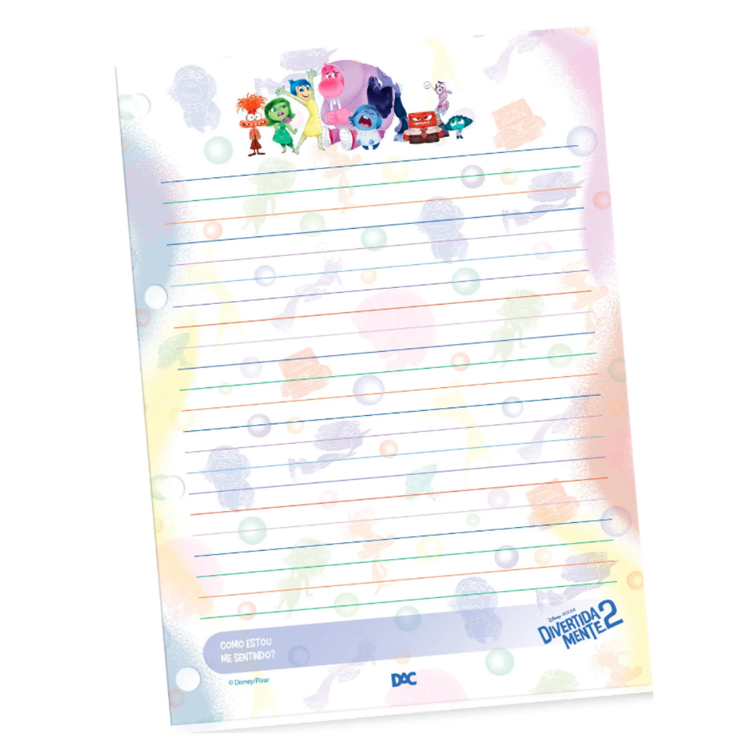Caderno Argolado Universitario Divertidamente Dac
