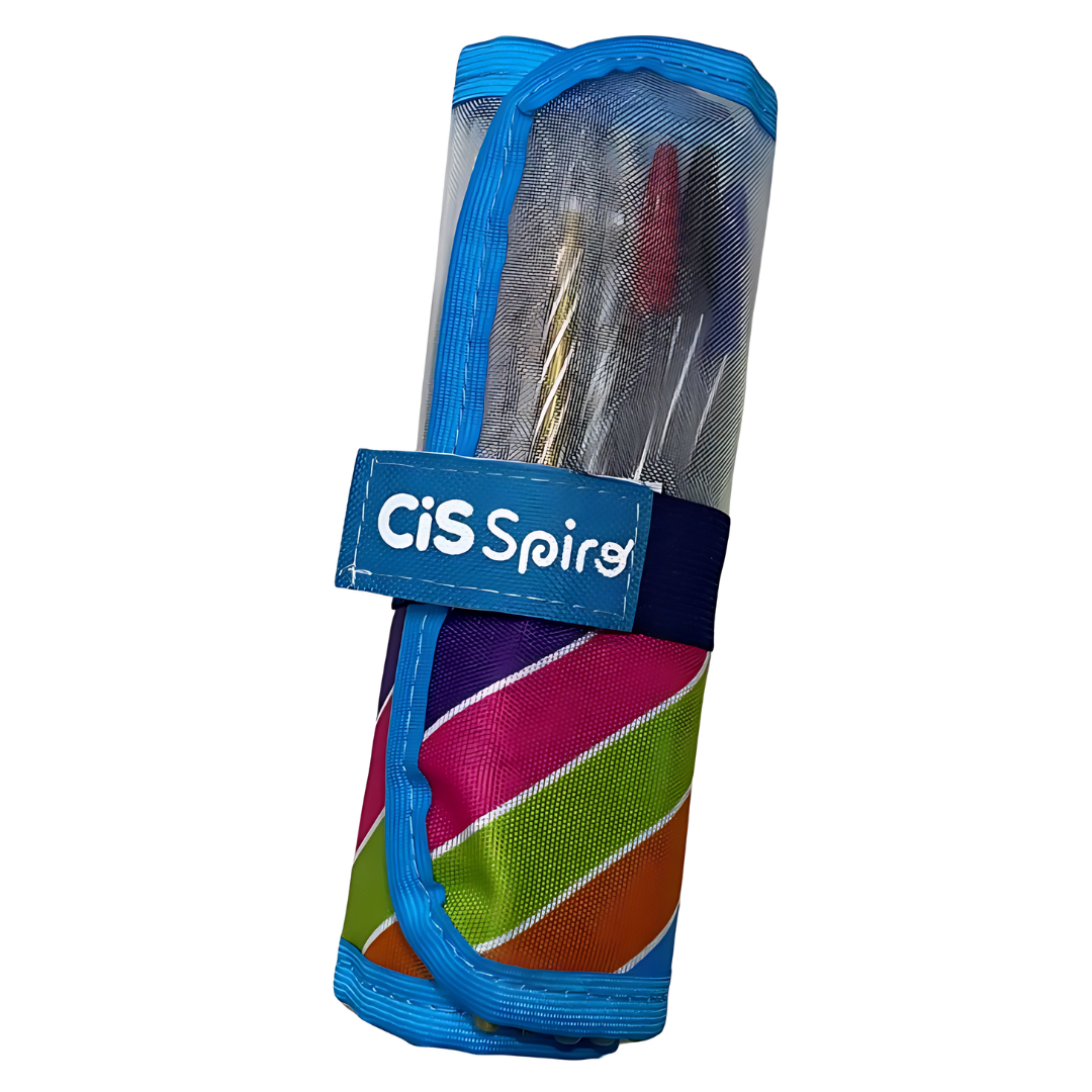 Estojo Cis Spiro Rollerset com 29 canetas
