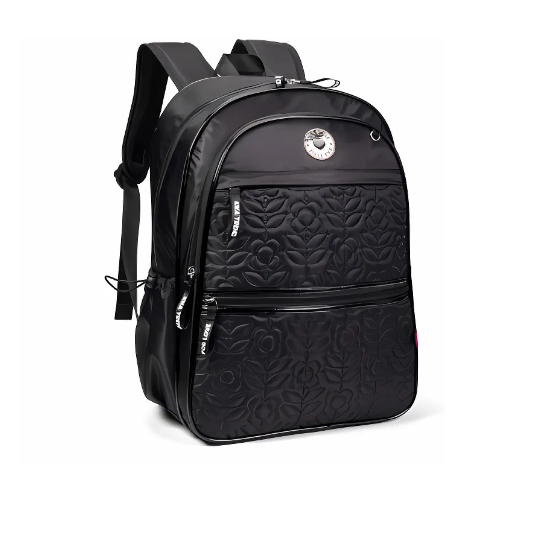 Mochila de Costa Kika Preta Kk2523-M