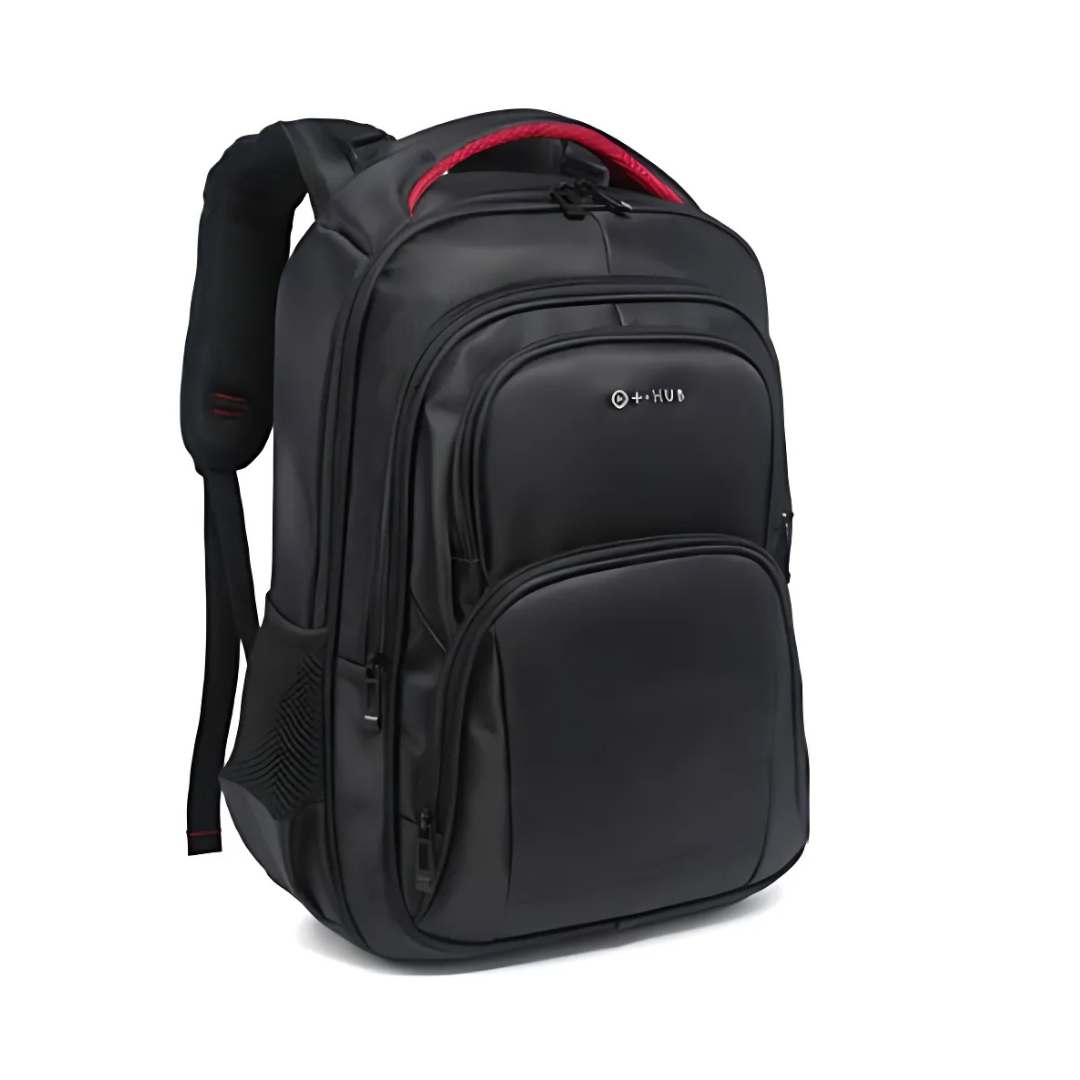 Mochila De Costas Hub Preto/Vermelho HB25M57-B