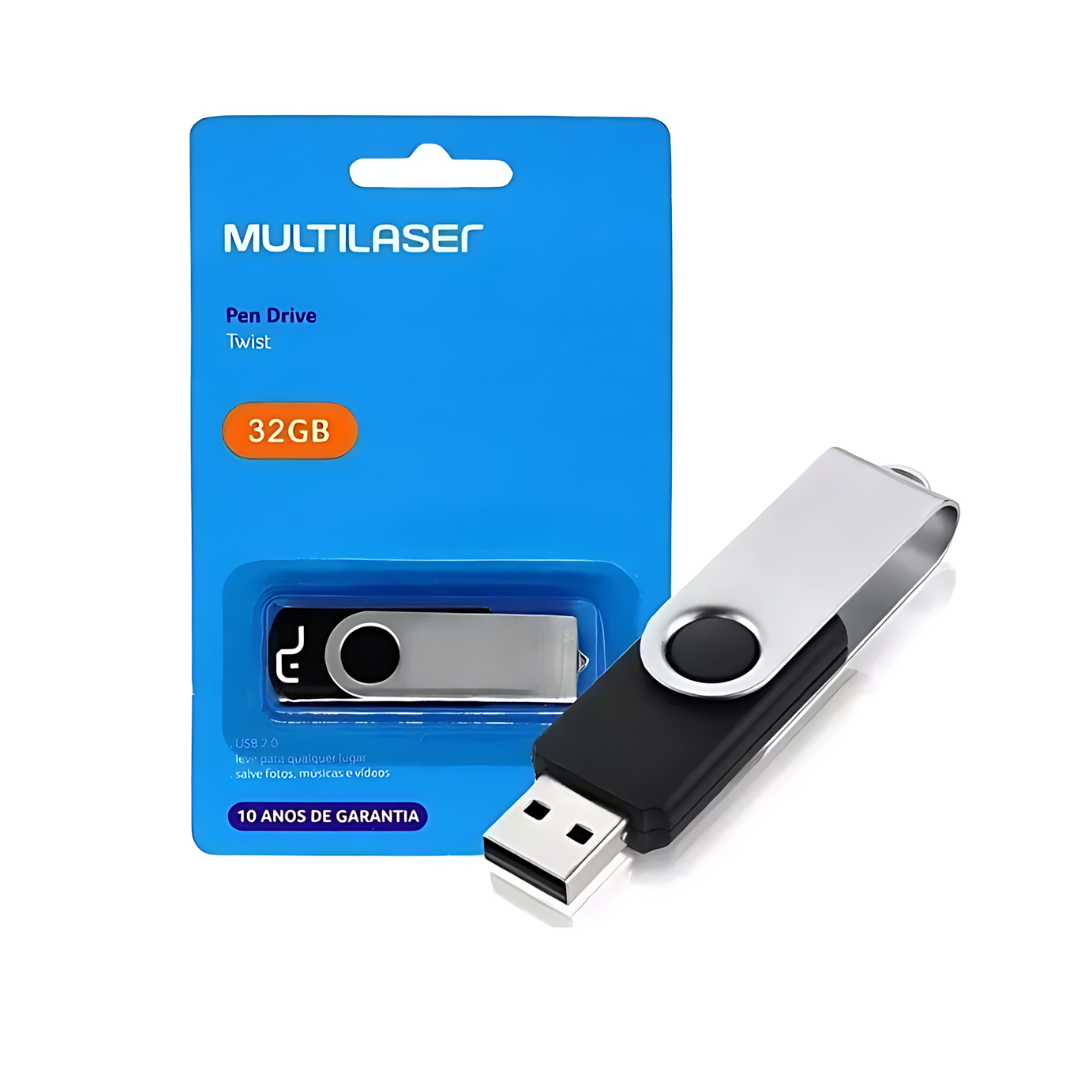 Pendrive Twist 32G Modelo PD589 - Multilaser