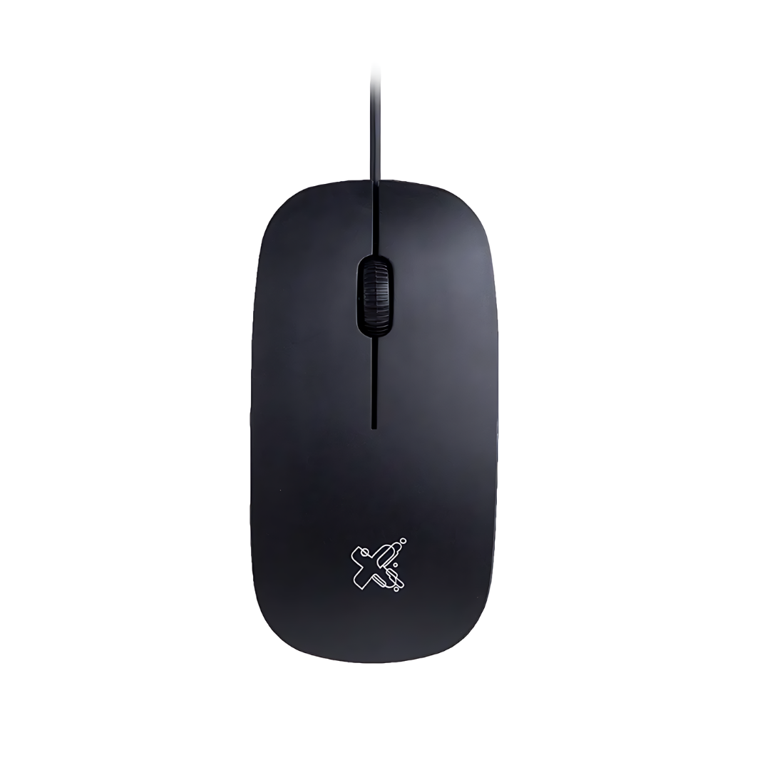 Mouse Maxprint Surface Preto Com Fio 1200 DPI USB 2.0