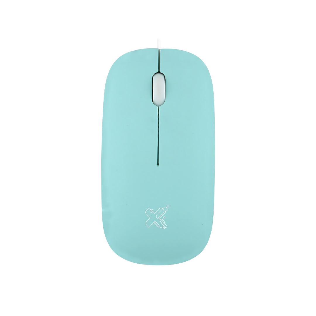 Mouse Maxprint Surface Azul com Fio 1200 DPI USB 2.0