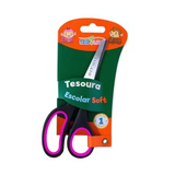 Tesoura Escolar Soft Leo&Leo