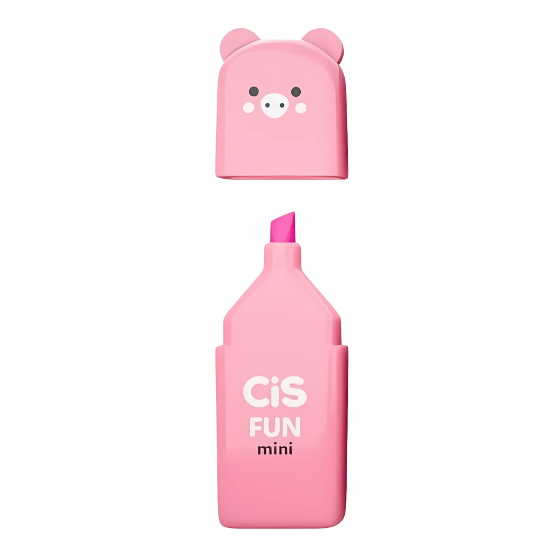 Mini Marca Texto Fun Bichinhos - Cis
