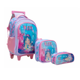 Kit Mochila 3 peças Sereia Yeep MIF5377-C