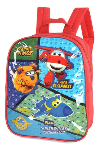 Mini Mochila Luxcel Infantil Super Wings